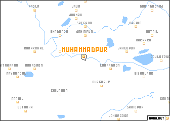 map of Muhammadpur