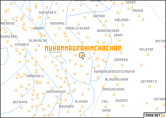 map of Muhammad Rahīm Chāchar