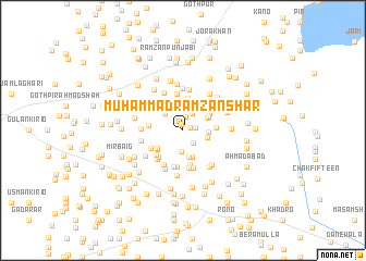 map of Muhammad Ramzān Shar