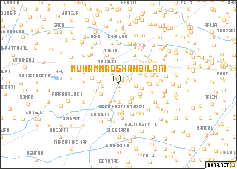 map of Muhammad Shāh Bilāni