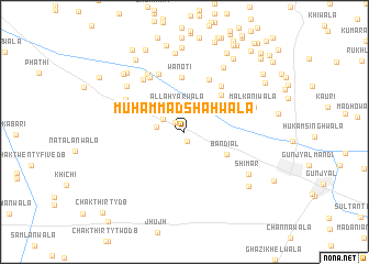 map of Muhammad Shāhwāla