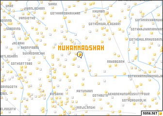 map of Muhammad Shāh