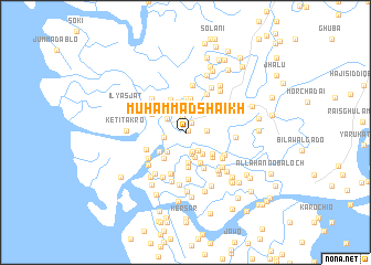 map of Muhammad Shaikh