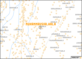 map of Muhammad Sialwāla