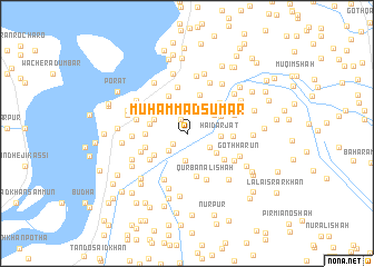 map of Muhammad Sumār