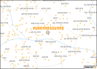 map of Muhammad Sumro