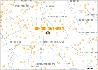 map of Muhammad Theba