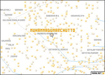 map of Muhammad Umar Chutto