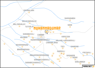 map of Muhammad Umar