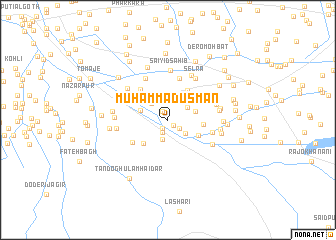 map of Muhammad Usmān