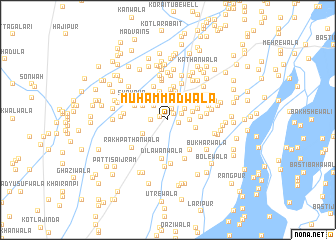 map of Muhammadwāla