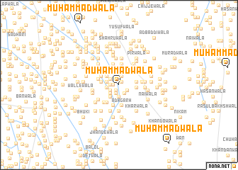 map of Muhammadwāla