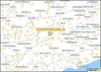 map of Muhammadwāla