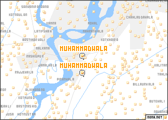 map of Muhammadwāla