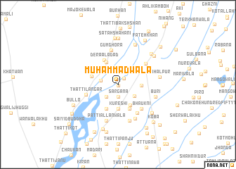 map of Muhammadwāla