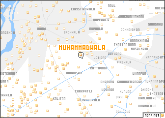 map of Muhammadwāla