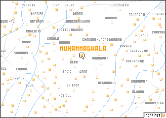 map of Muhammadwāla