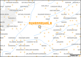 map of Muhammadwāla