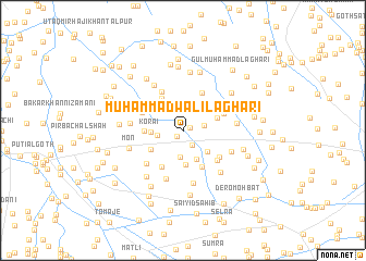 map of Muhammad Wali Laghāri