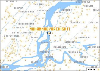 map of Muhammadyār Chishti