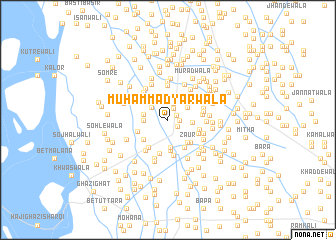 map of Muhammad Yārwāla