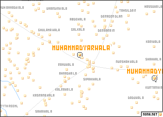 map of Muhammad Yārwāla