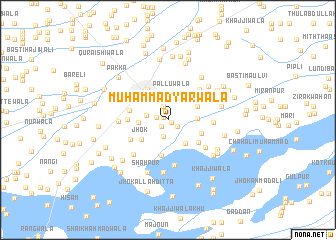 map of Muhammad Yārwāla