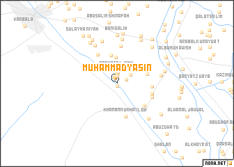 map of Muḩammad Yāsīn