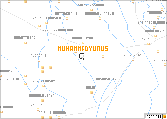 map of Muḩammad Yūnus