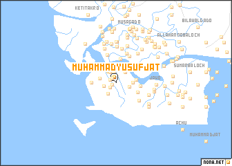 map of Muhammad Yusuf Jat