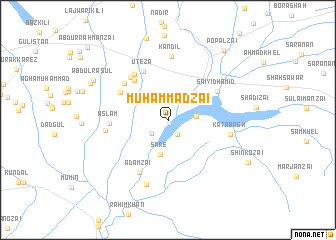 map of Muhammadzai