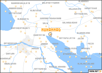 map of Muḩammad