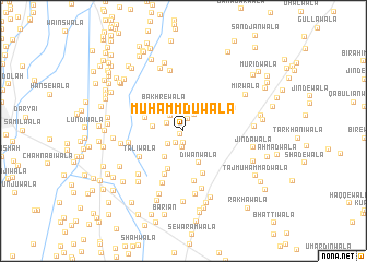 map of Muhammduwāla