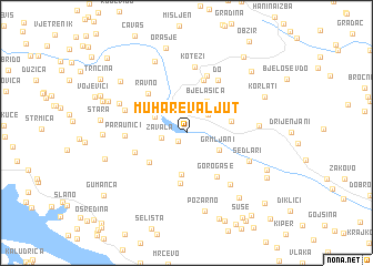 map of Muhareva Ljut