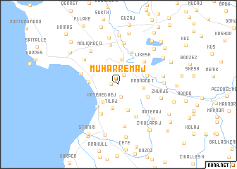 map of (( Muharremaj ))