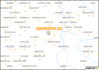map of Muharremler