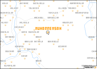 map of Muharremşah