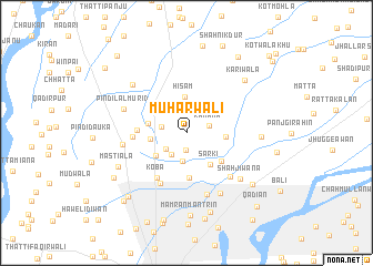 map of Muhārwāli