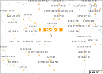 map of Muhashsham