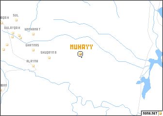 map of Muḩayy