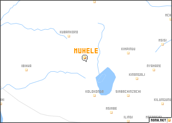 map of Muhele