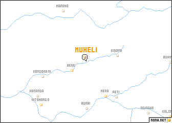 map of Muheli