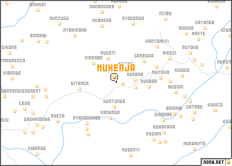 map of Muhenja