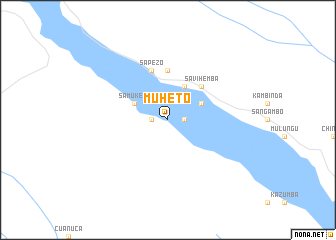 map of Muheto