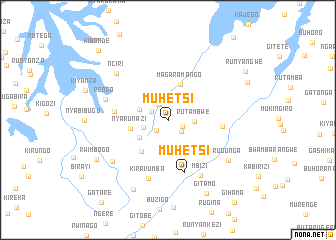 map of Muhetsi