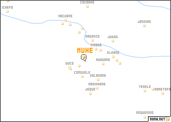 map of Muhé