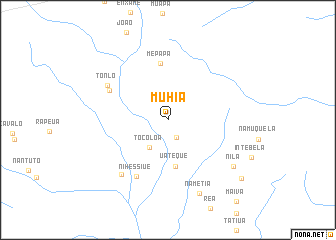 map of Muhia