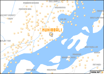 map of Muhibb Ali