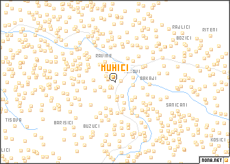 map of Muhići