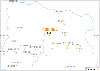 map of Muhingo